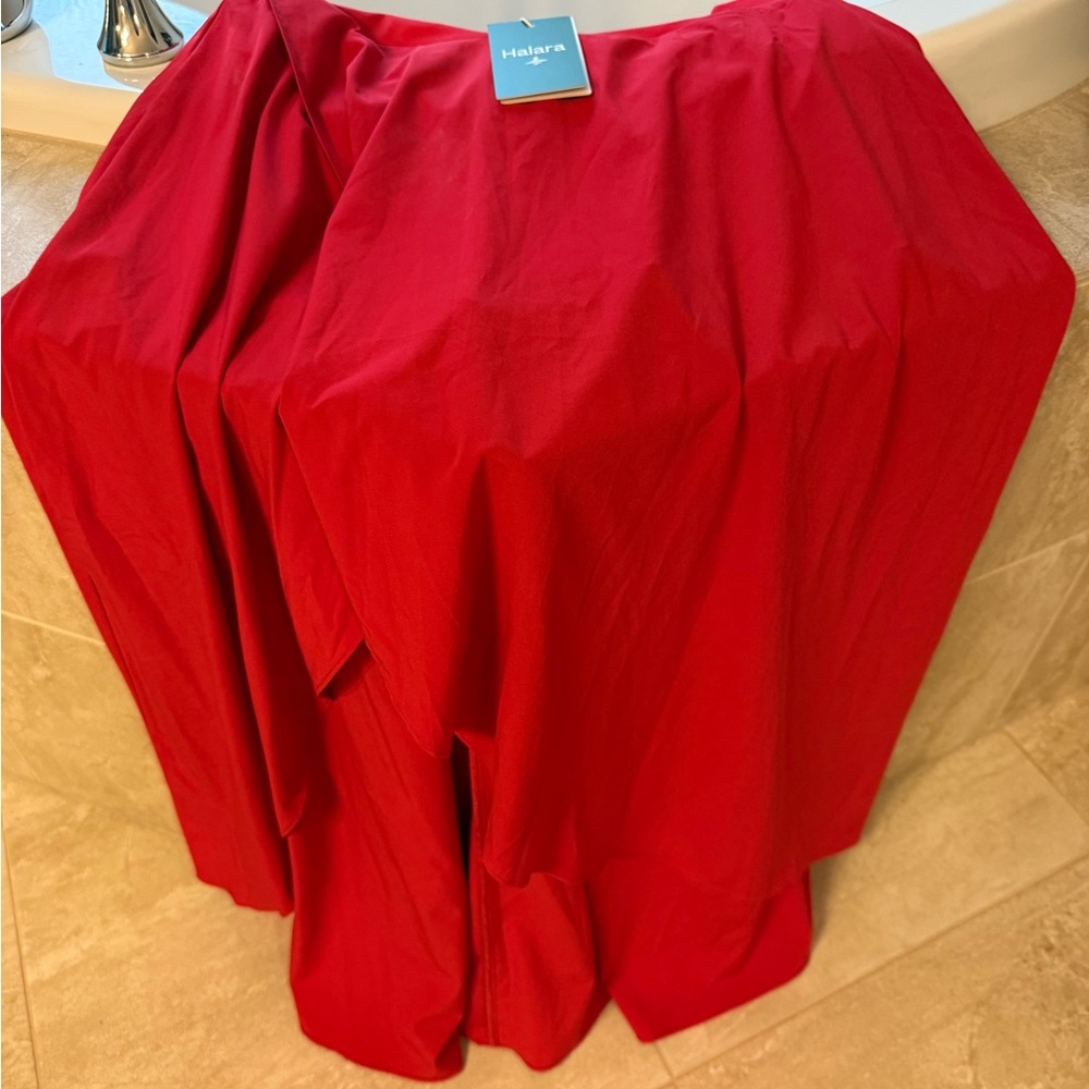 Hilara Red Women's Skirt - Picture 4 of 5